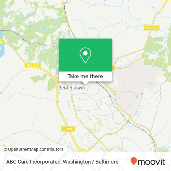 ABC Care Incorporated map