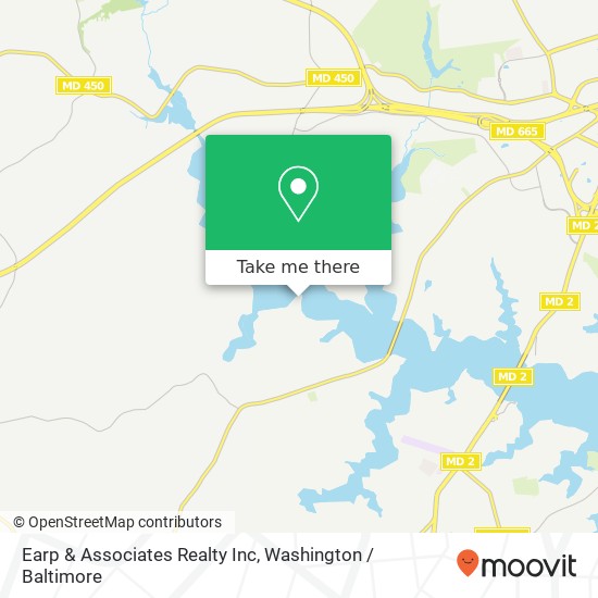 Mapa de Earp & Associates Realty Inc