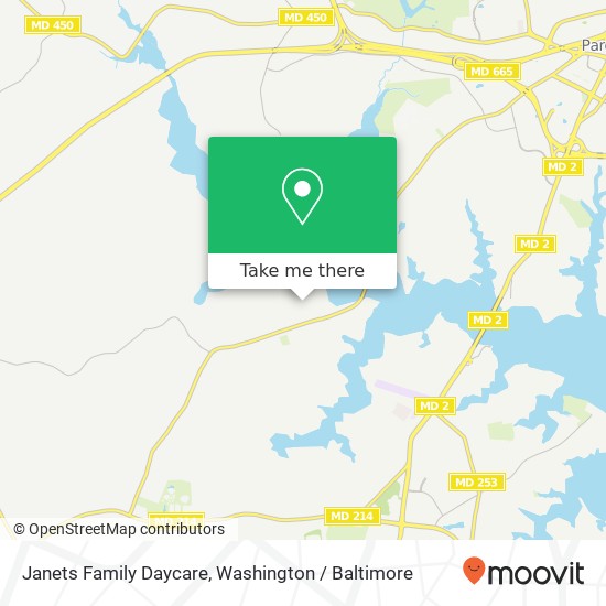 Mapa de Janets Family Daycare