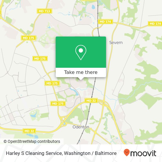 Mapa de Harley S Cleaning Service