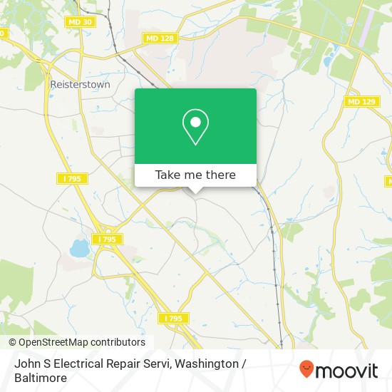John S Electrical Repair Servi map