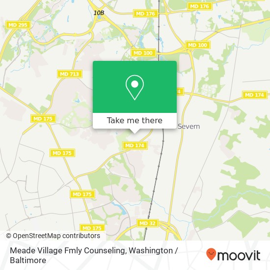 Mapa de Meade Village Fmly Counseling