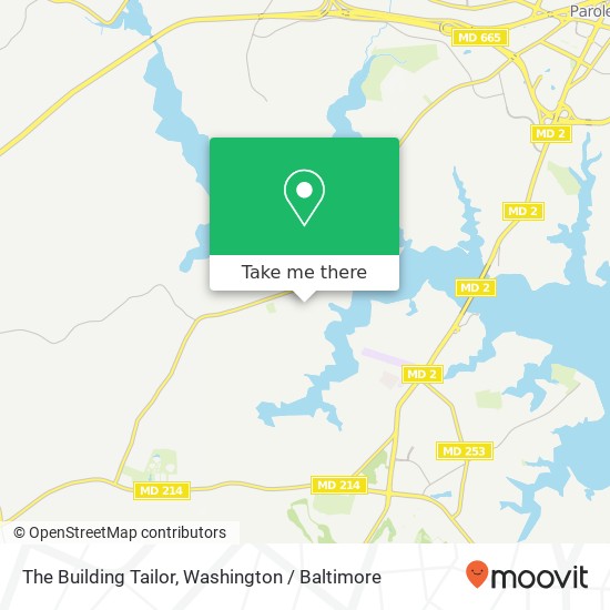 The Building Tailor map