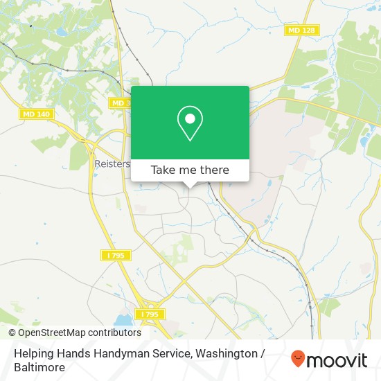 Helping Hands Handyman Service map