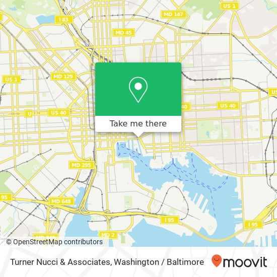 Turner Nucci & Associates map