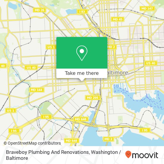 Braveboy Plumbing And Renovations map