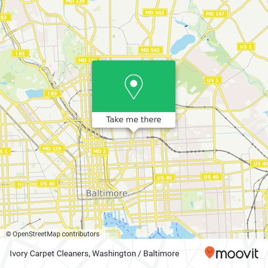 Ivory Carpet Cleaners map