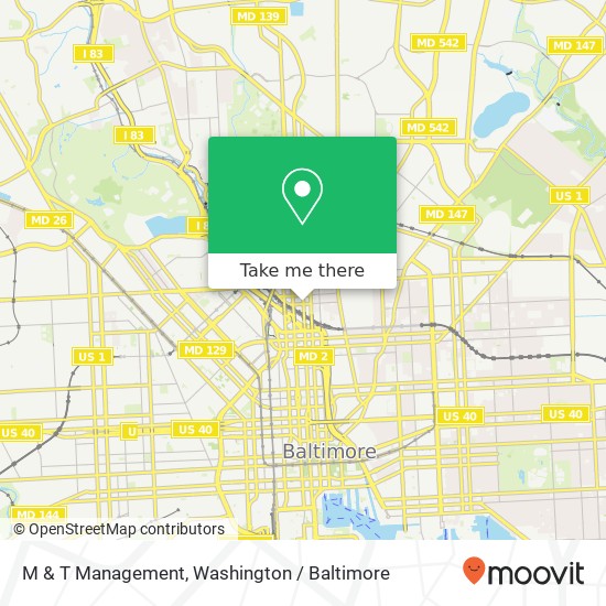 M & T Management map