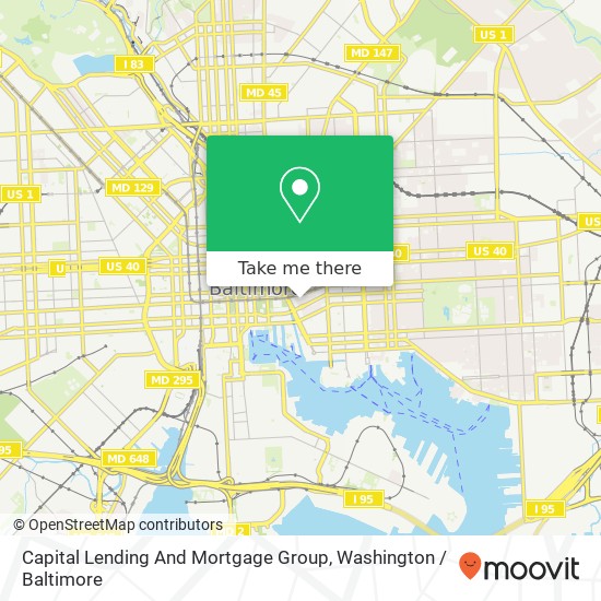 Mapa de Capital Lending And Mortgage Group