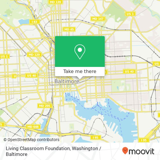 Mapa de Living Classroom Foundation