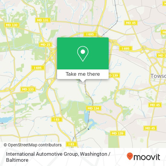 Mapa de International Automotive Group