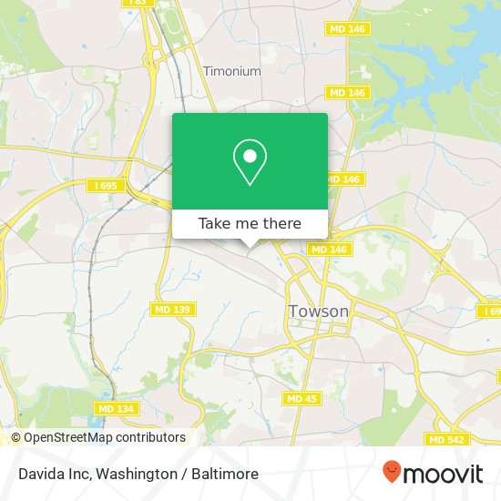 Mapa de Davida Inc