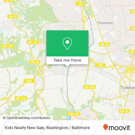 Kids Nearly New Sale map