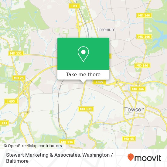 Stewart Marketing & Associates map