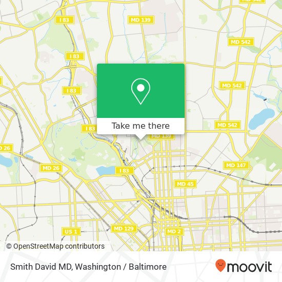 Smith David MD map