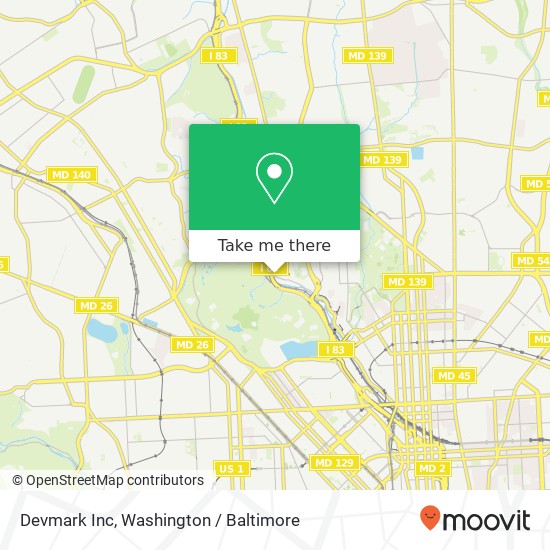 Devmark Inc map