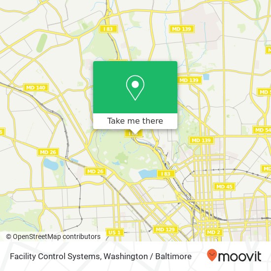 Facility Control Systems map