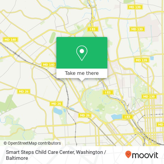 Mapa de Smart Steps Child Care Center