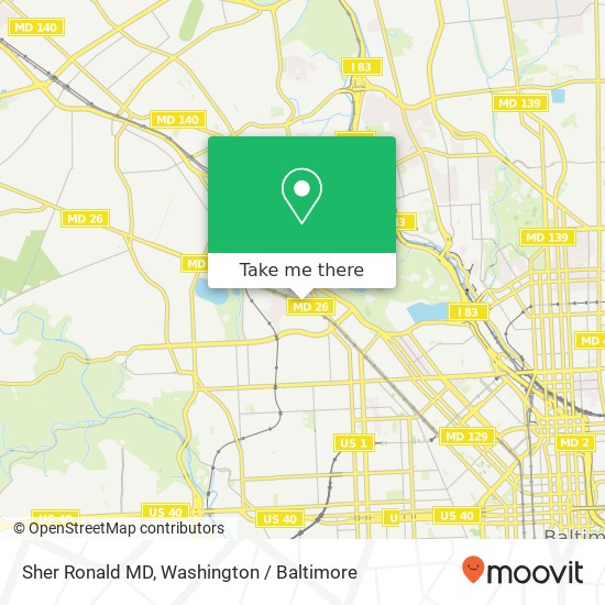 Sher Ronald MD map