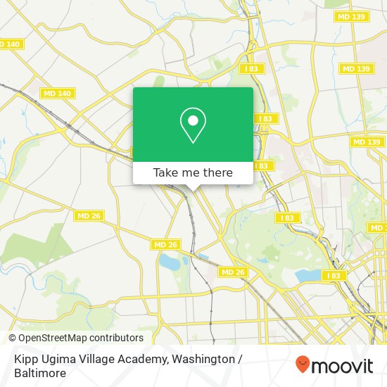 Mapa de Kipp Ugima Village Academy