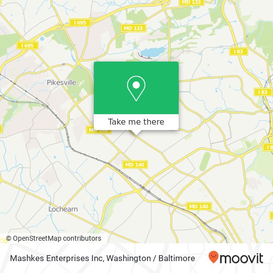 Mapa de Mashkes Enterprises Inc