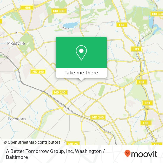 Mapa de A Better Tomorrow Group, Inc