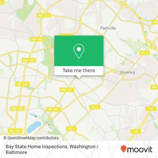 Mapa de Bay State Home Inspections