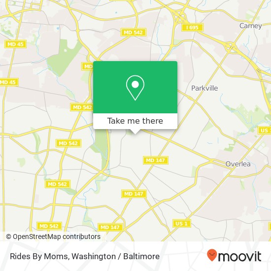 Rides By Moms map