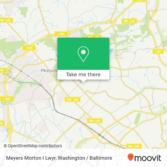 Meyers Morton I Lwyr map