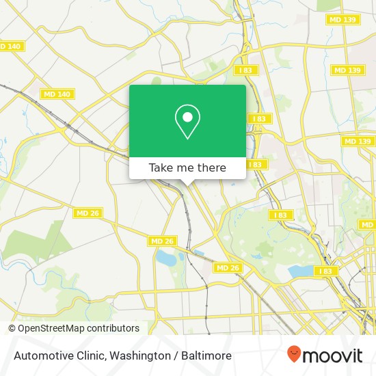 Automotive Clinic map