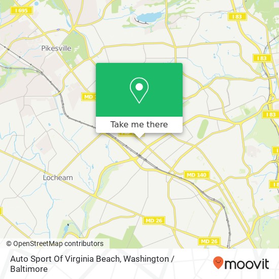 Auto Sport Of Virginia Beach map