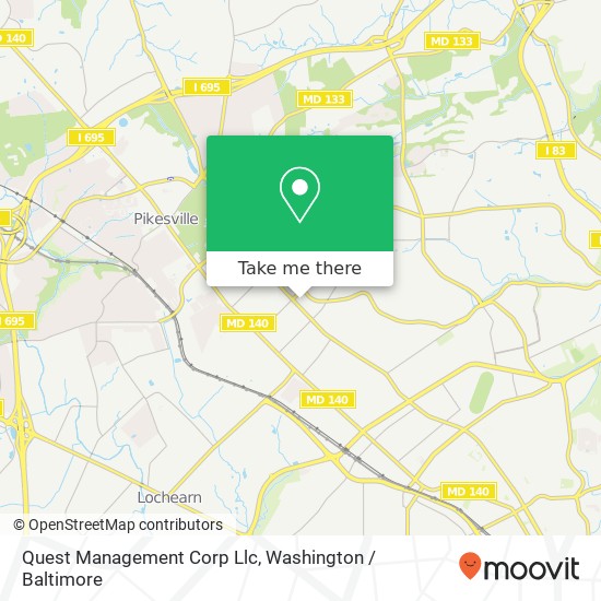 Mapa de Quest Management Corp Llc