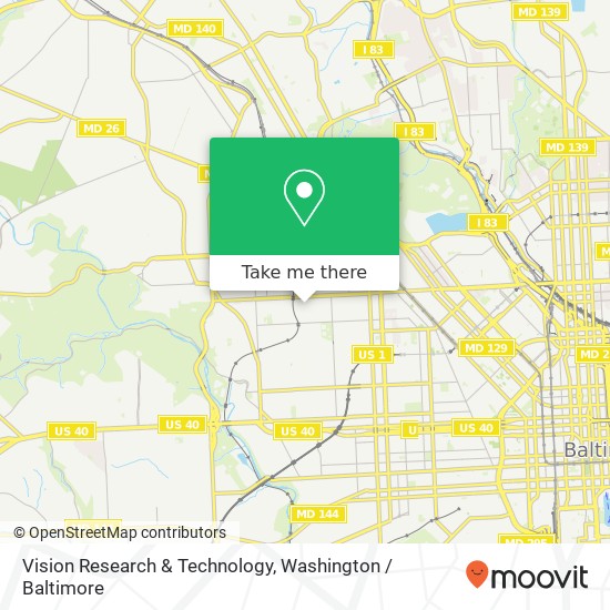 Vision Research & Technology map