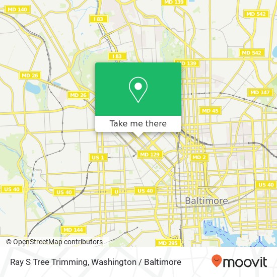 Ray S Tree Trimming map