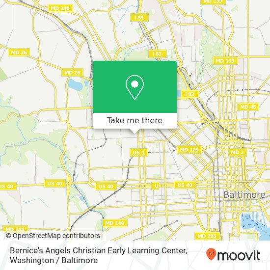 Bernice's Angels Christian Early Learning Center map