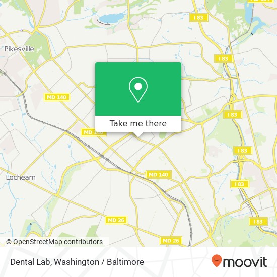Dental Lab map
