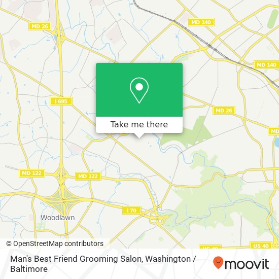 Man's Best Friend Grooming Salon map