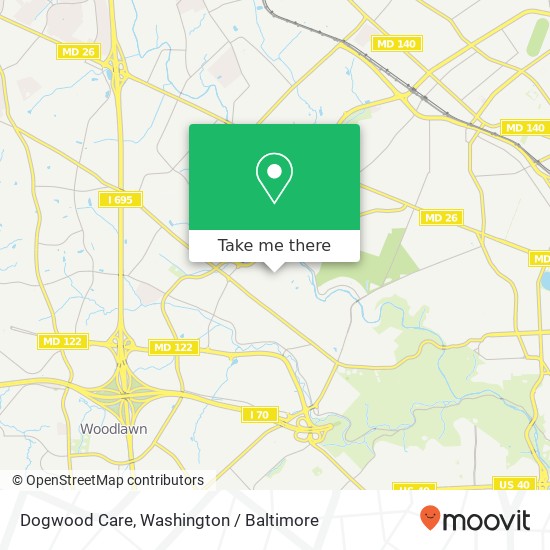 Dogwood Care map