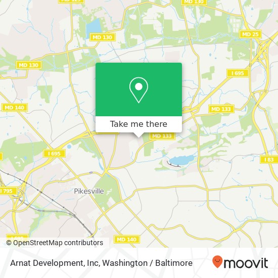 Mapa de Arnat Development, Inc
