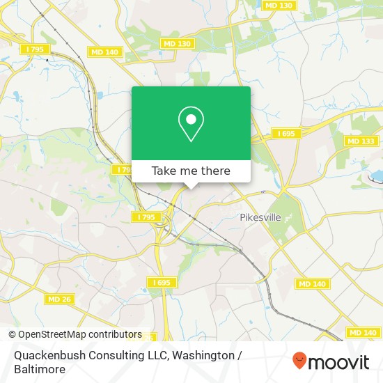 Mapa de Quackenbush Consulting LLC