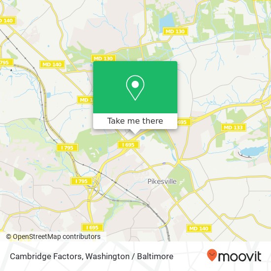 Mapa de Cambridge Factors