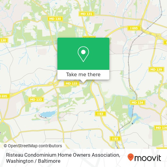 Mapa de Risteau Condominium Home Owners Association