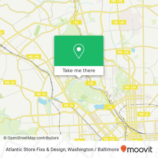 Atlantic Store Fixs & Design map