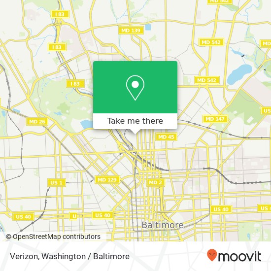 Verizon map