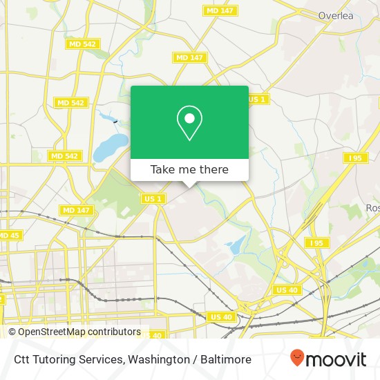 Mapa de Ctt Tutoring Services