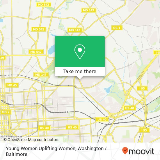 Young Women Uplifting Women map