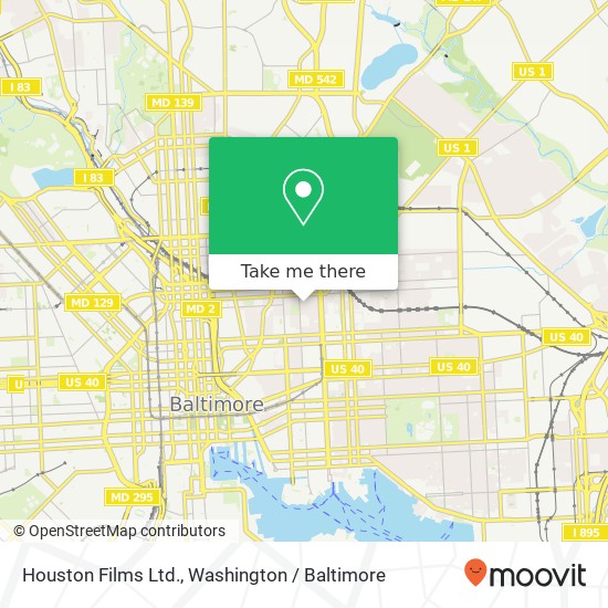 Mapa de Houston Films Ltd.