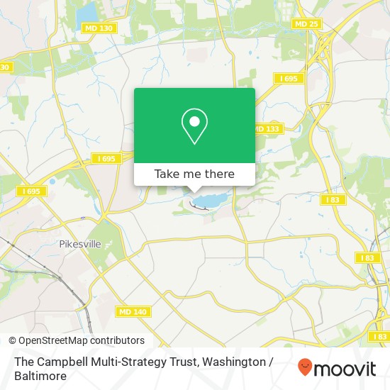 Mapa de The Campbell Multi-Strategy Trust