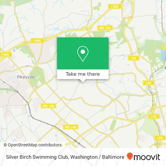 Silver Birch Swimming Club map