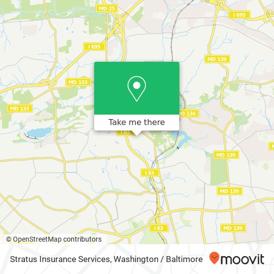 Stratus Insurance Services map